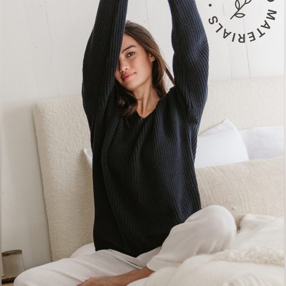 Jenni Kayne cashmere/wool Cabin sweater